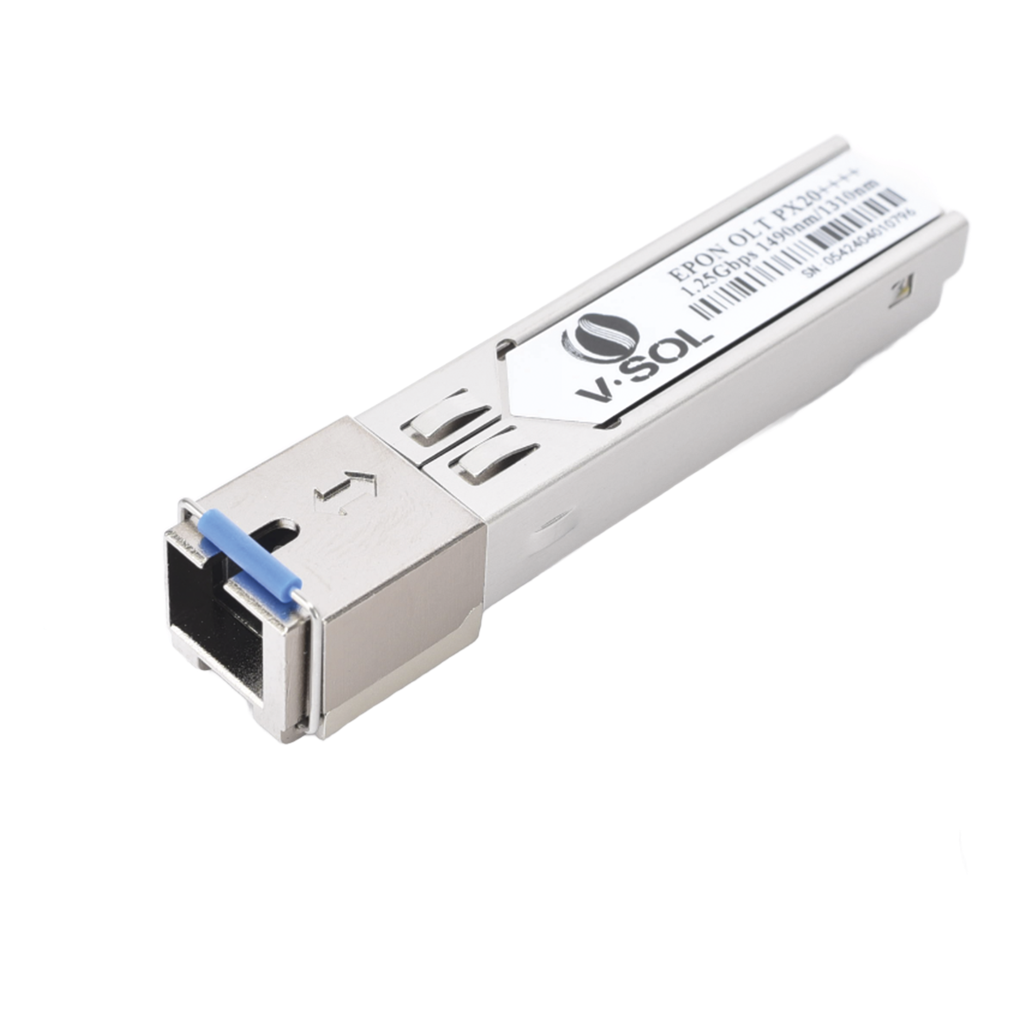 Módulo SFP EPON PX20++++, SC / UPC, hasta 20Km / 9 dBm Típicos de Potencia — V-SOL · SKU EPON-SFP-PX20-4+