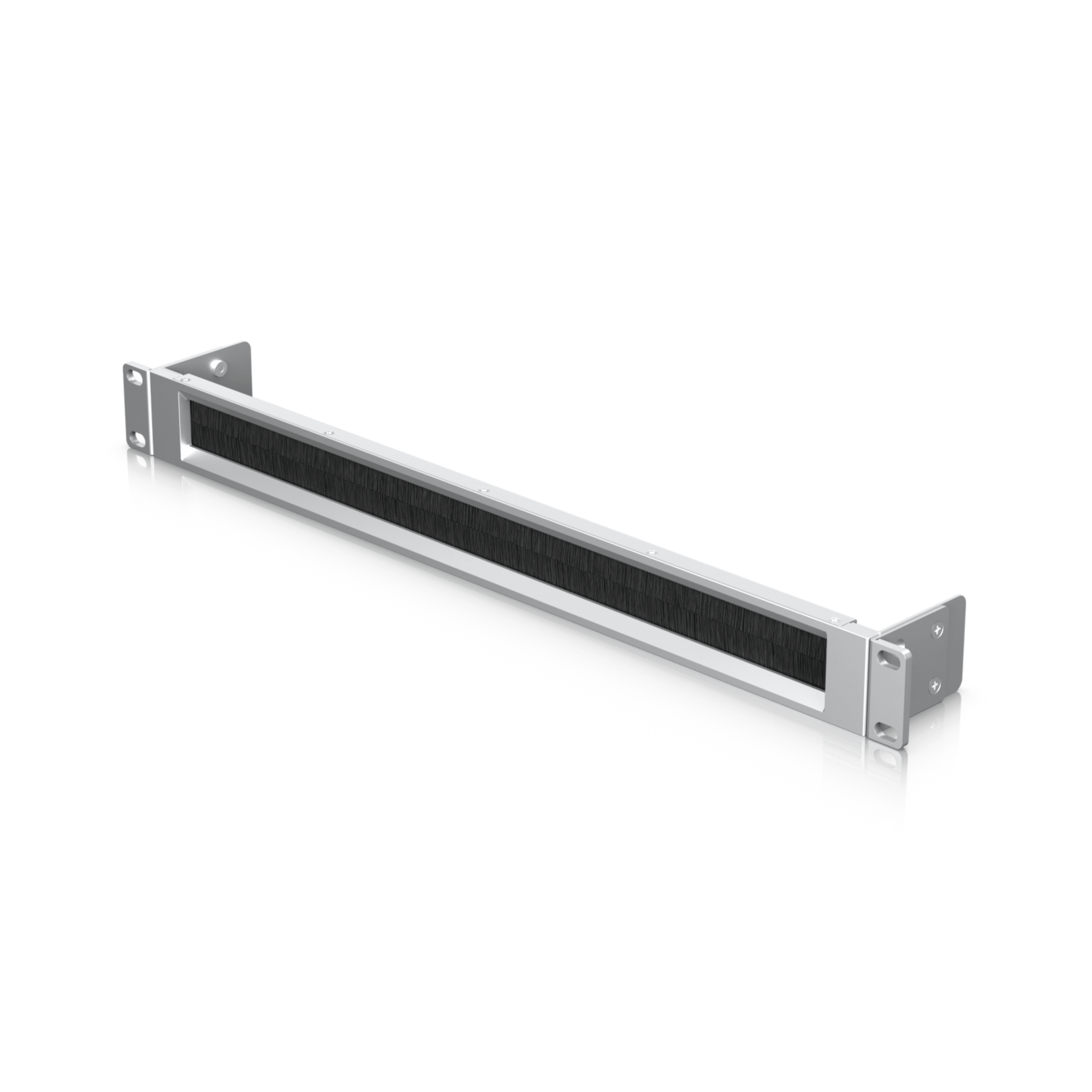 UACC Rack Mount Panel Brush 1U – Panel con Cepillo para Rack que Permite el Paso Ordenado de Cables, Reduce la Entrada de Polvo y Mantiene una Estética Limpia y Uniforme