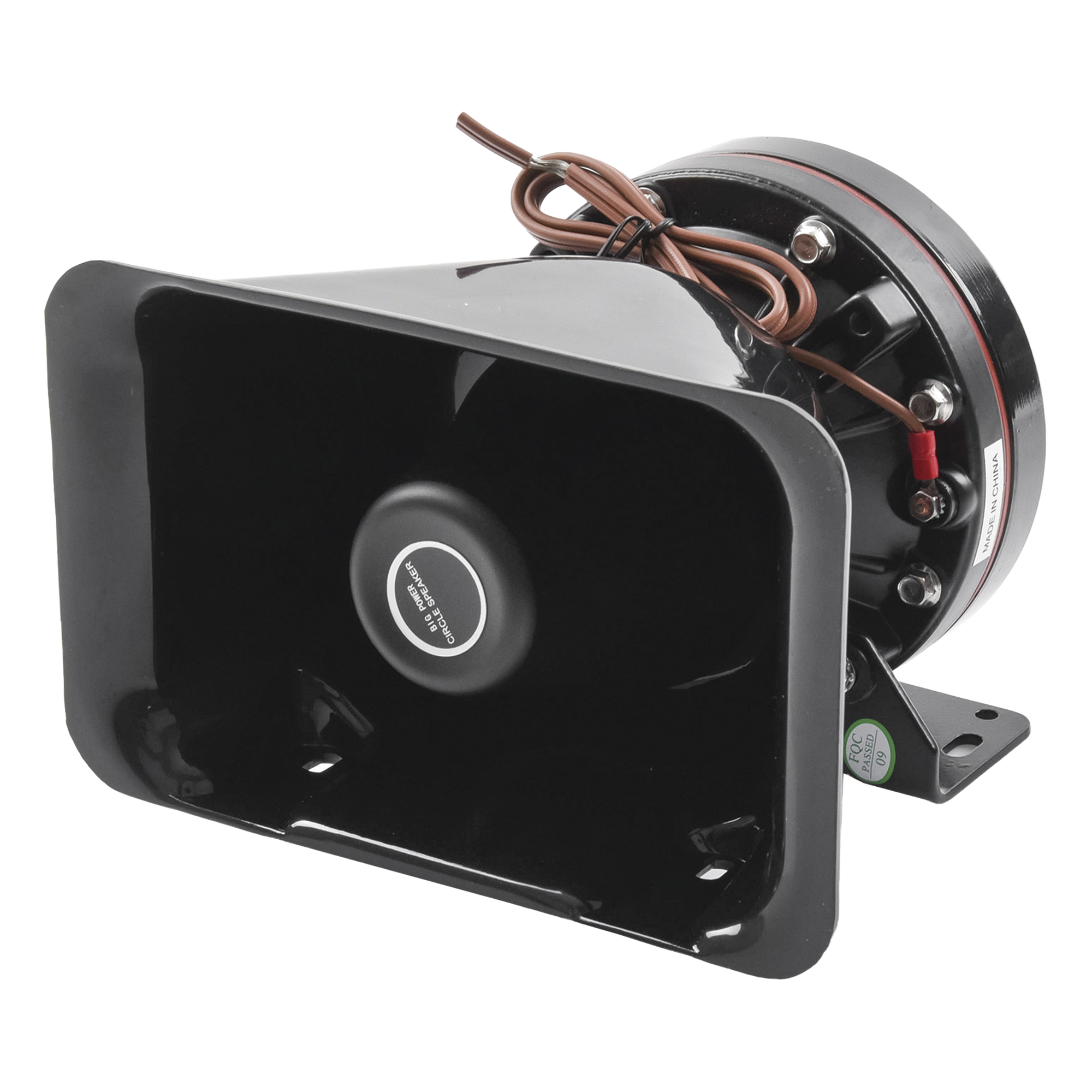 Bocina de uso Rudo, de 200 W, Alto Rendimiento y Base en Aluminio, 8 Ohms de Impedancia