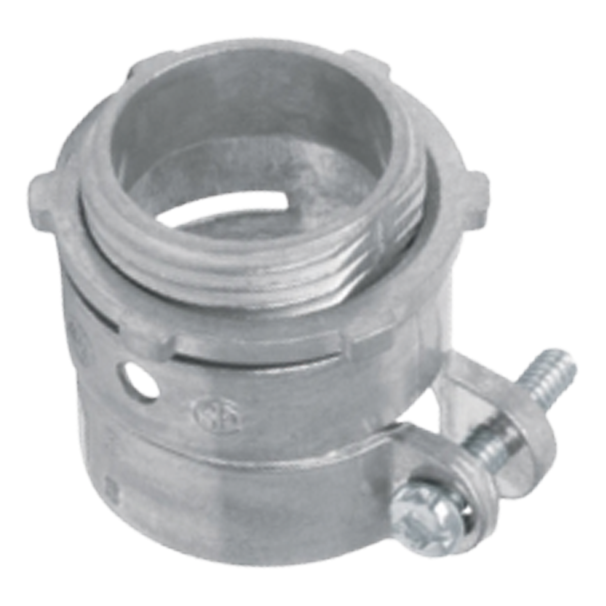 Conector recto para tubo flexible de 3/4" (19 mm) — ANCLO · SKU ANC-FXR-34