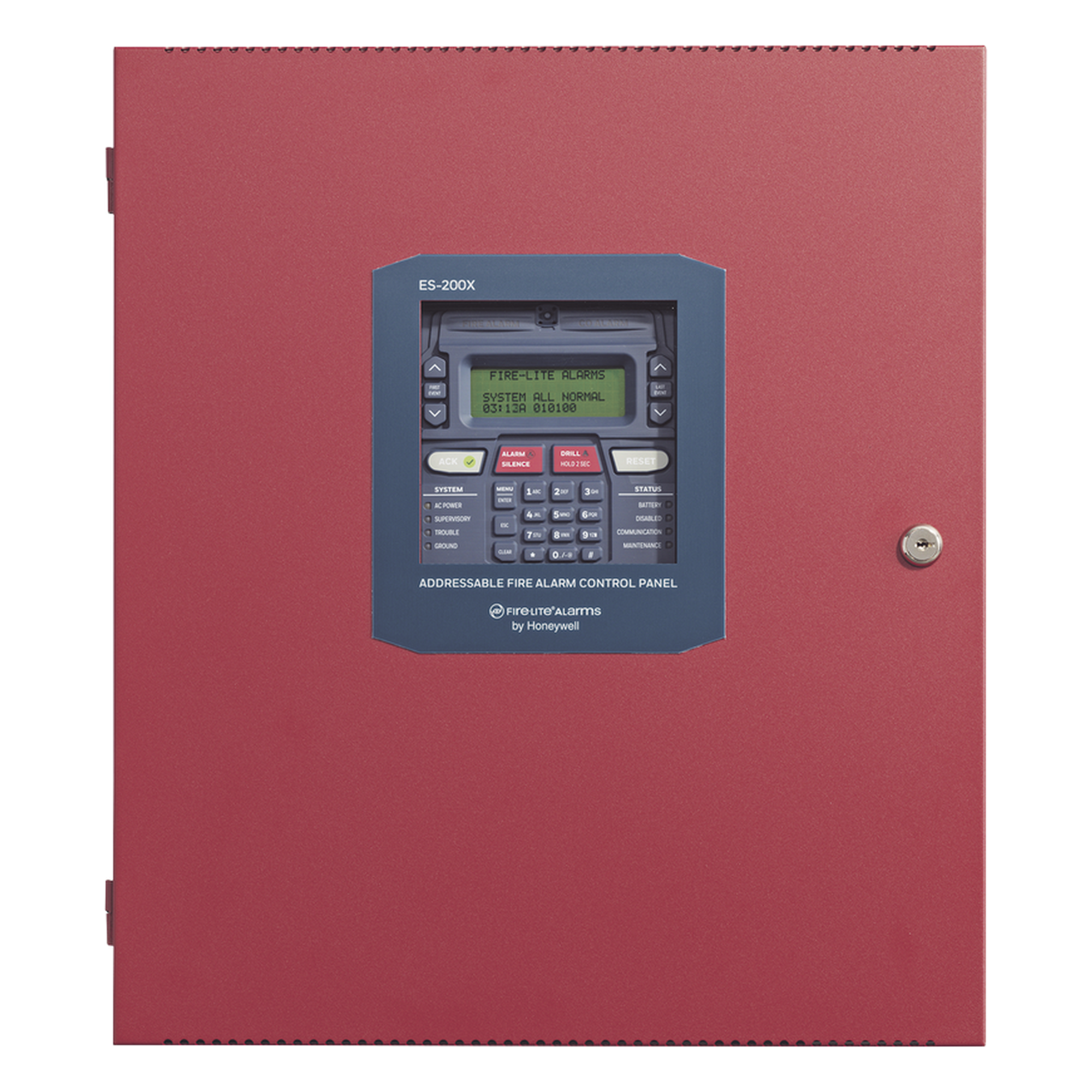 Panel de control de incendio direccionable con comunicador IP y POTS integrado, 318 puntos por lazo SLC, expandible a 954 puntos — FIRE-LITE · SKU ES-1000X