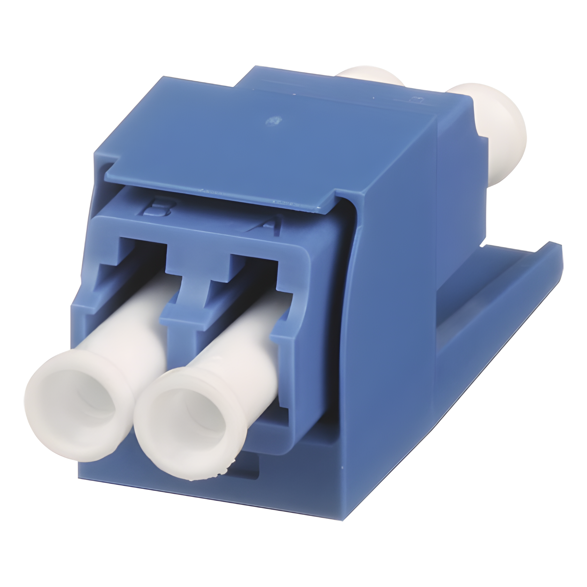 Módulo Acoplador LC Duplex, para Fibra Óptica Monomodo OS1/OS2, Tipo Mini-Com, Color Azul — PANDUIT · SKU CMDSLCZBU