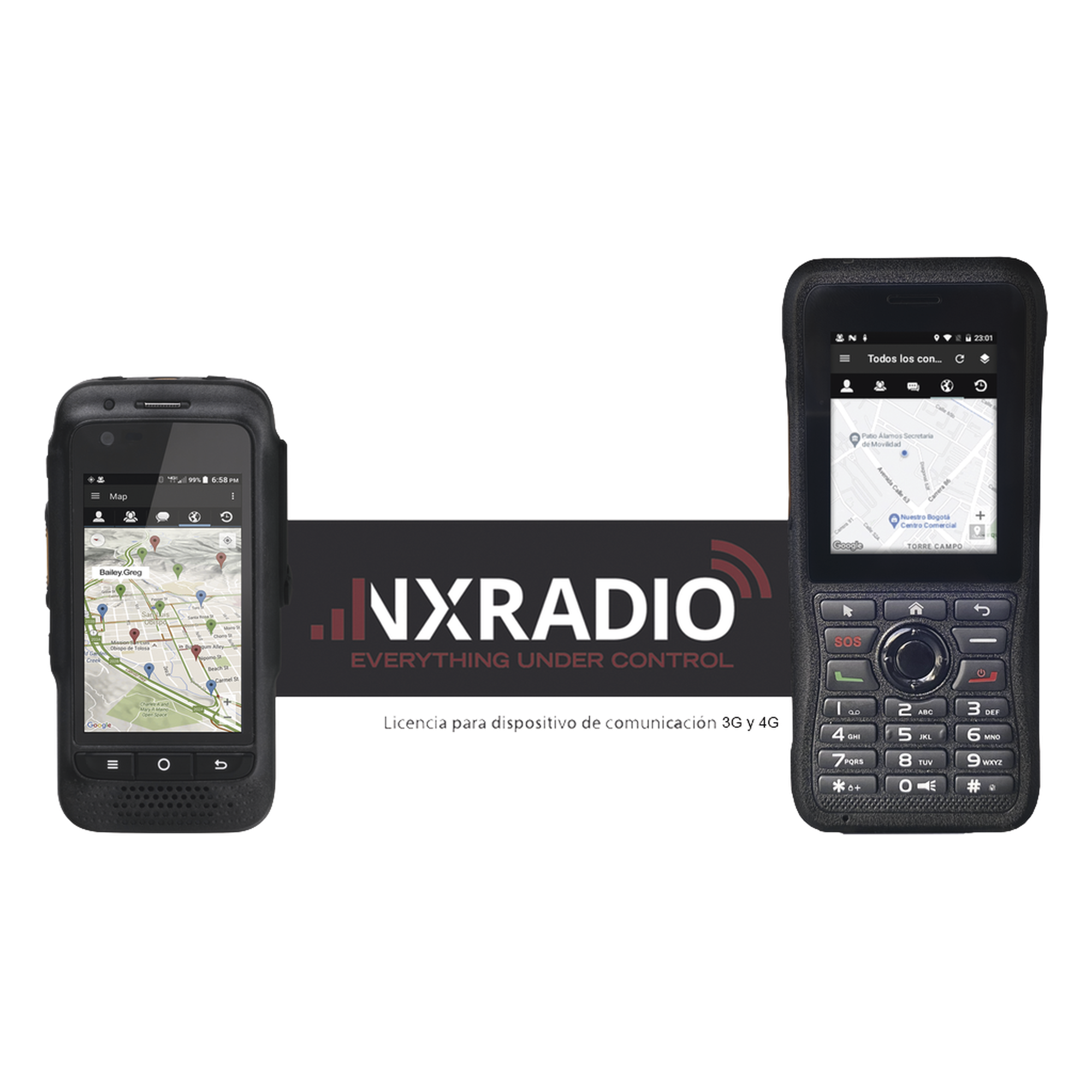 12 meses de Servicio Poc NXRadio para Terminales de Radio Android — NXRADIO · SKU NXRADIOTERMINAL
