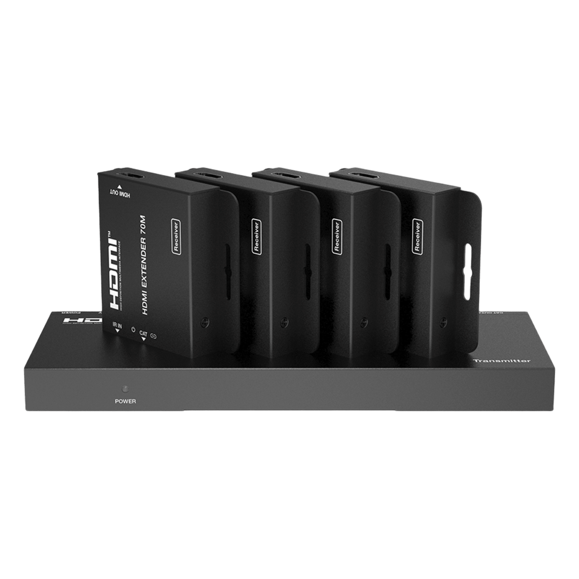 Splitter HDMI 1x4 | Extensor HDMI | 4K@30Hz 40m | 1080p@60Hz 70m | Función PoC | 4:4:4 — EPCOM PROAUDIO · SKU EPC-SP914C70