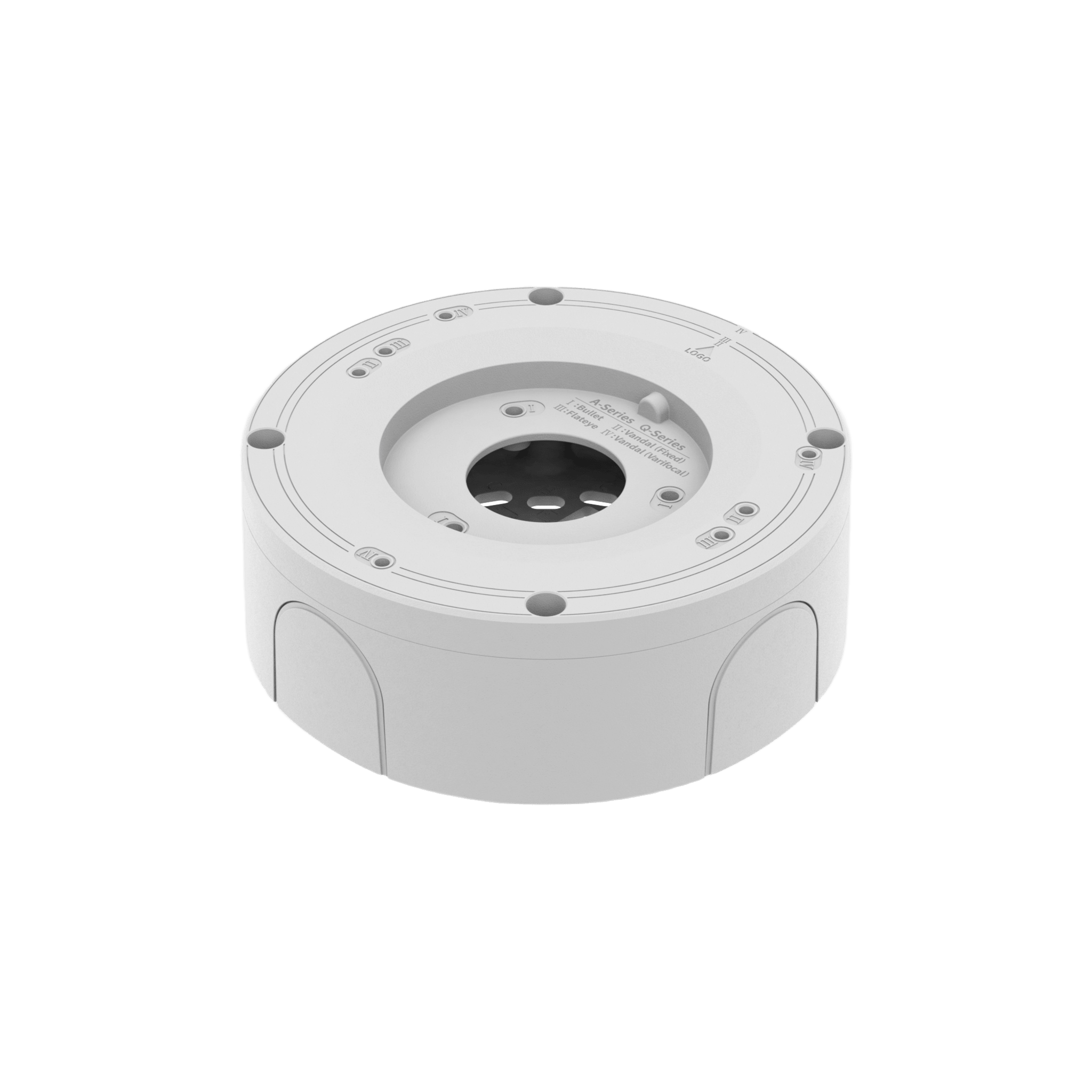 Caja de Conexión para camaras Serie A Hanwha, revisar compatibilidad — HANWHA VISION · SKU SBV-A14B