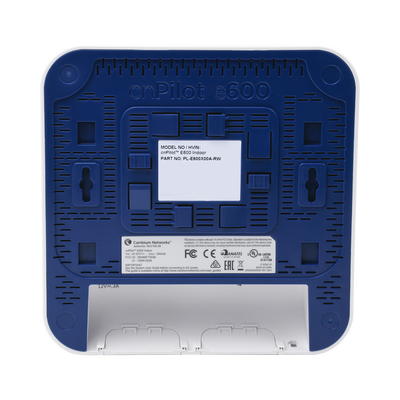Access Point WiFi cnPilot e600 Indoor para alta cobertura y densidad de usuarios, Doble Banda, Wave 2, MU-MIMO 4X4, antena Beamforming Omnidireccional, hasta 512 clientes