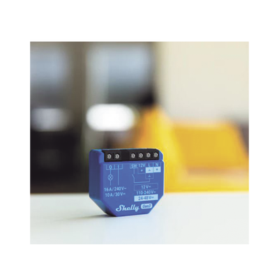 Relevador inalámbrico inteligente 16A, 110-230 V, 1 salida de contacto seco, compatible con asistente de voz Alexa, Google Home