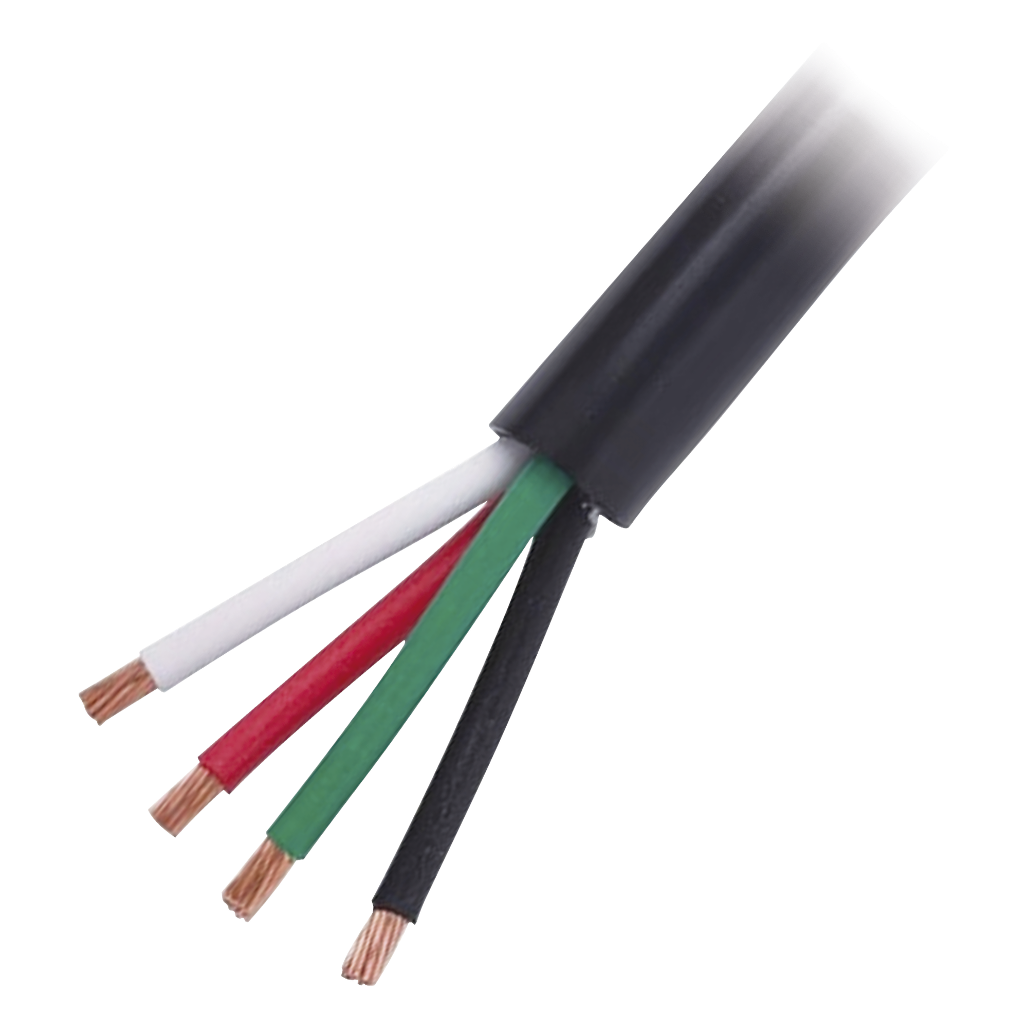Cable de Uso Rudo / 4 Hilos / Calibre 18 AWG / 600 V / Rollo 100 m — INDIANA · SKU VD66/100M