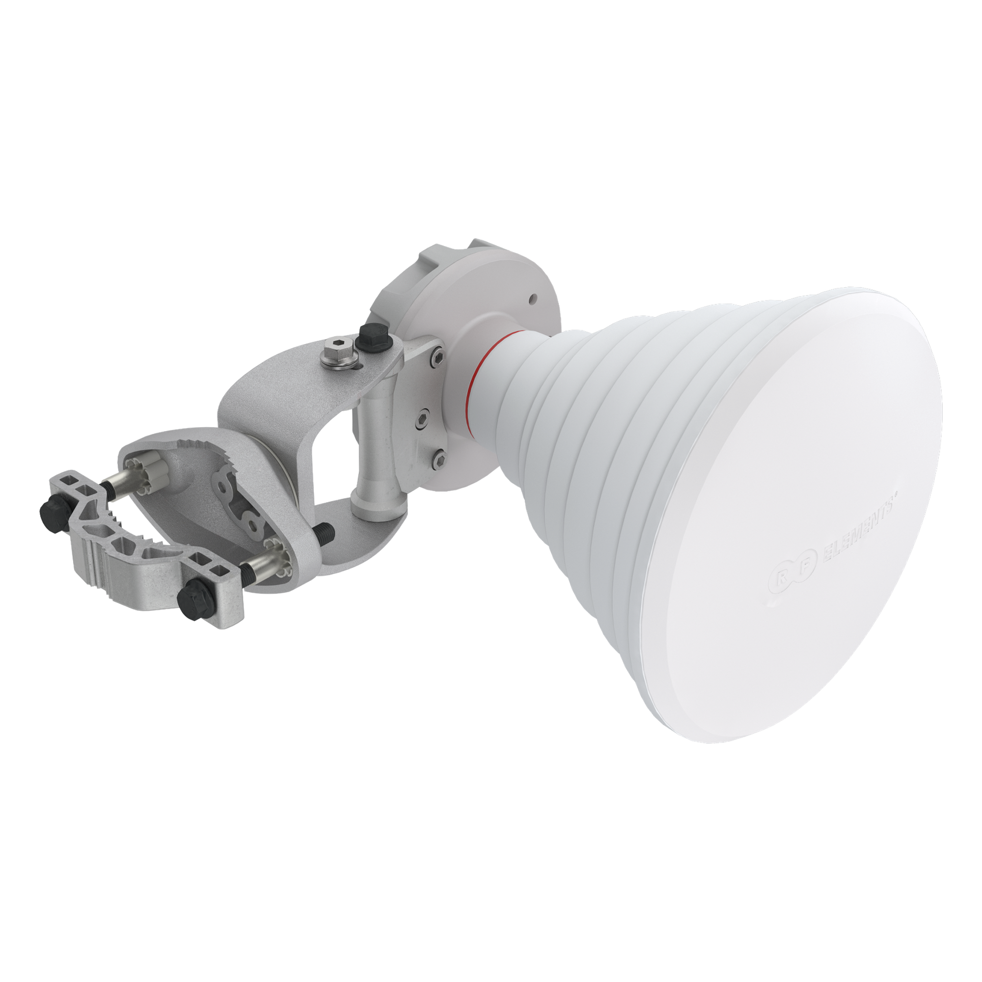 Antena Sectorial Simétrica GEN2 de 30° 5180-6775 MHz, 18.5 dBi con soporte mejorado, listas para TwisPort sin pérdida — RF ELEMENTS · SKU HG3-TP-S30