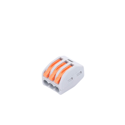 Conector Compacto para 1 Cable de Entrada 2 Cables de Salida / Cables Compatibles 12AWG-28AWG