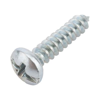 Paquete de 20 taquetes blancos 3/4" y 20 tornillos 8mm x 3/4" (1101-05002)