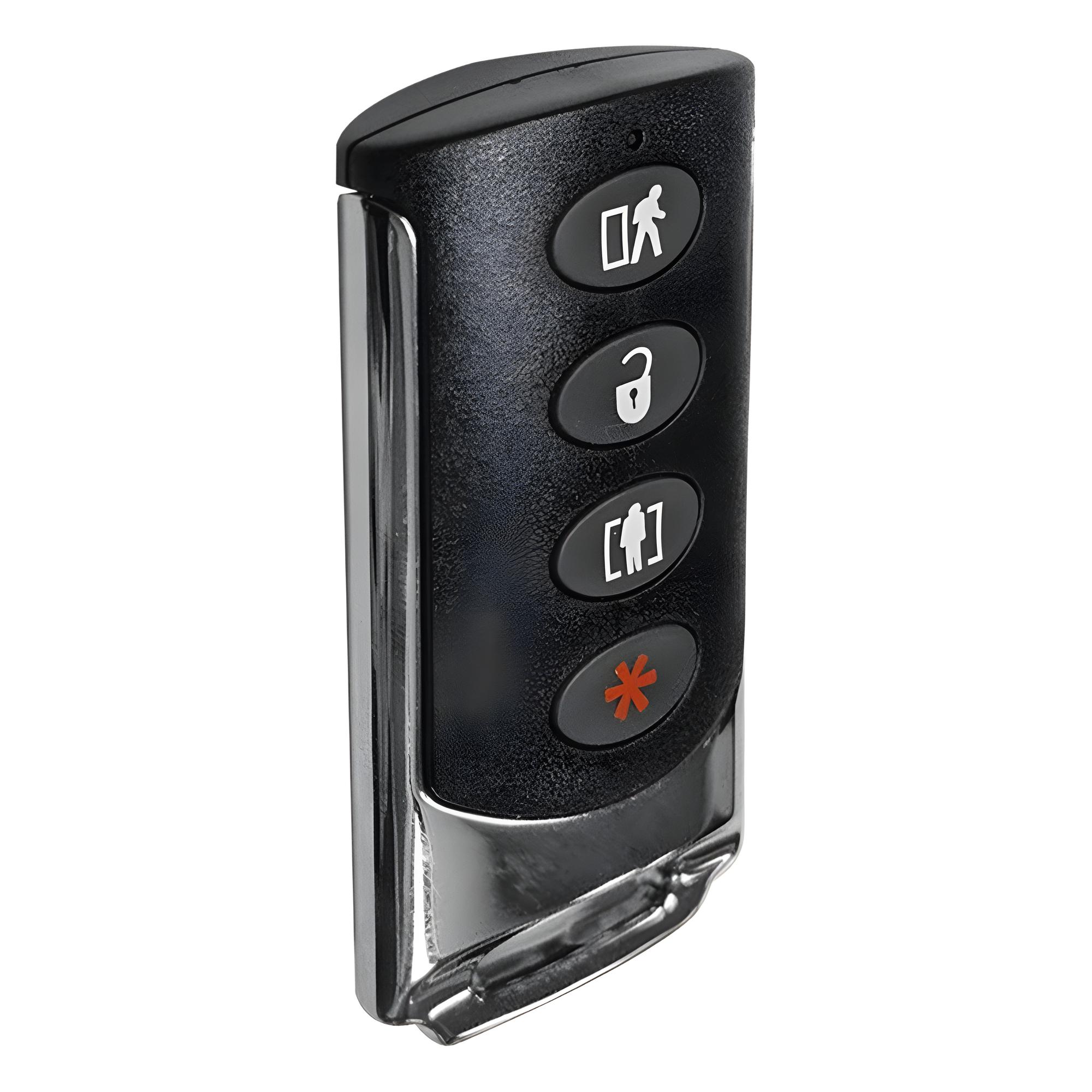 Llavero Remoto Inalámbrico 4 Botones / Uso Rudo / Armado Total/Parcial/Desarmado/Pánico / 345 MHz / Batería 5 Años / Compatible Honeywell y PRO4GLTEM — SFIRE · SKU SFWST102