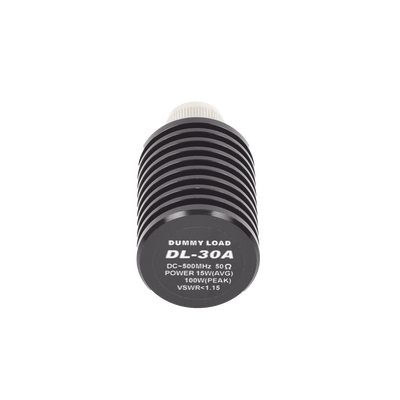 Carga Terminal Fantasma Seca de 50 Ohm, 15 Watt, DC-500 MHz, conector UHF macho (PL-259).