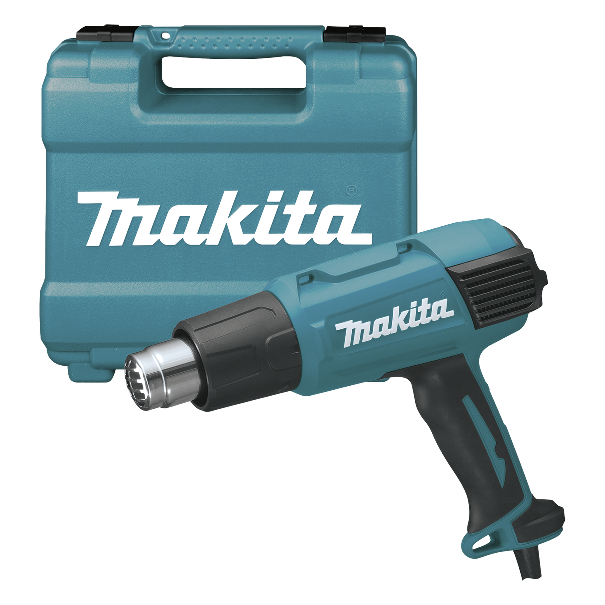 Pistola térmica de temperatura variable con estuche. — MAKITA · SKU HG-6031-VK