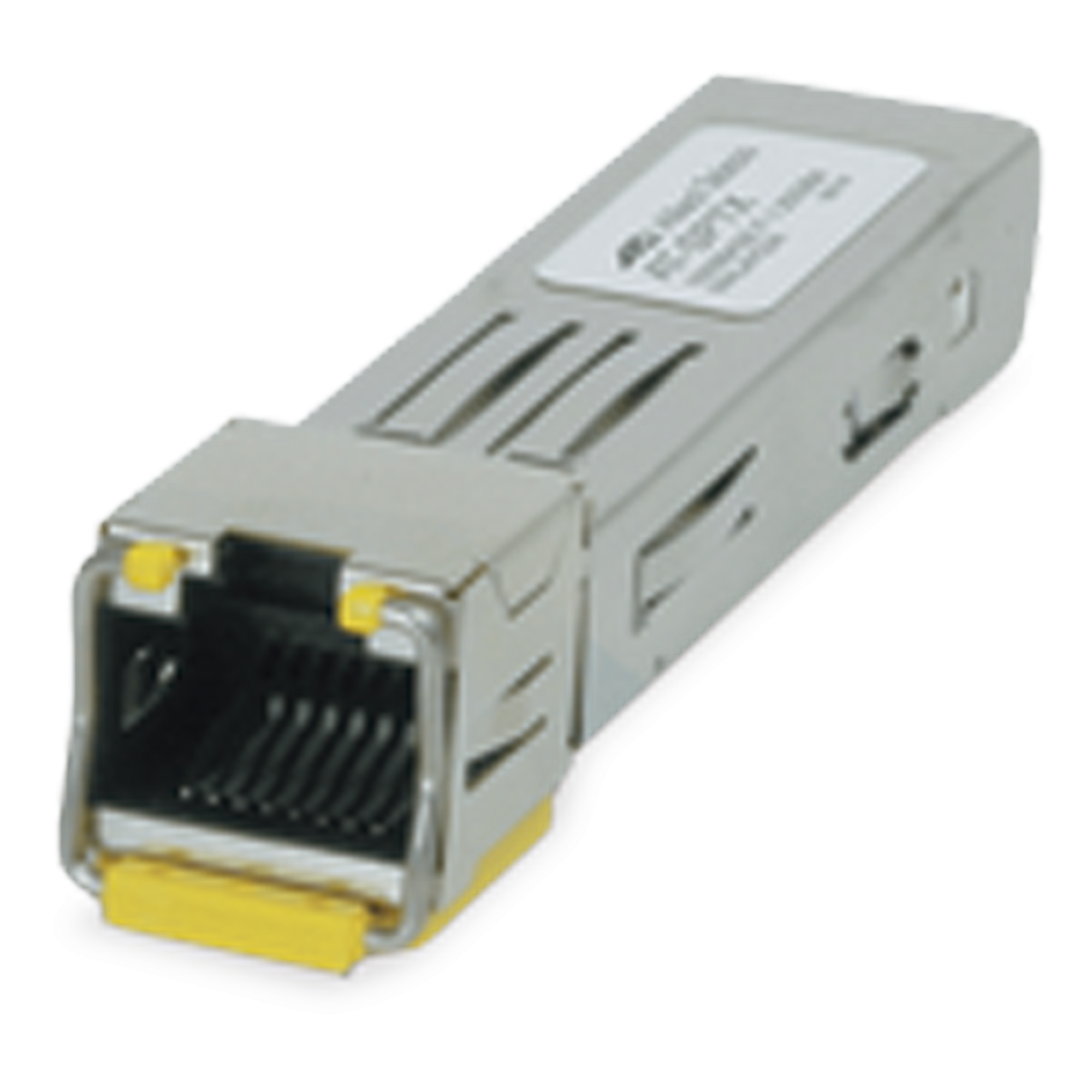 Transceptor MiniGbic SFP 10/100/1000 Mbps, distancia 100 m conector RJ-45 **TAA = Trade Act Agreement Compliant — ALLIED TELESIS · SKU AT-SPTX-90