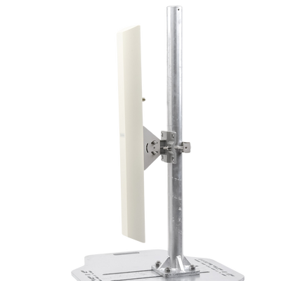 Antena Sectorial de 120° en 2.4 GHz, Ganancia de 15 dBi, Polarización Dual con Slant a 45°