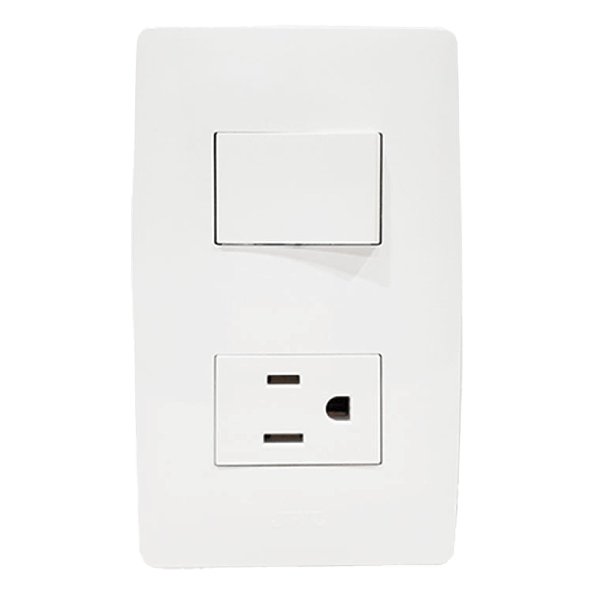 Apagador Escalera y Contacto de 127 V~60 Hz 10/15 A. — JWJ · SKU JTL-B72-47