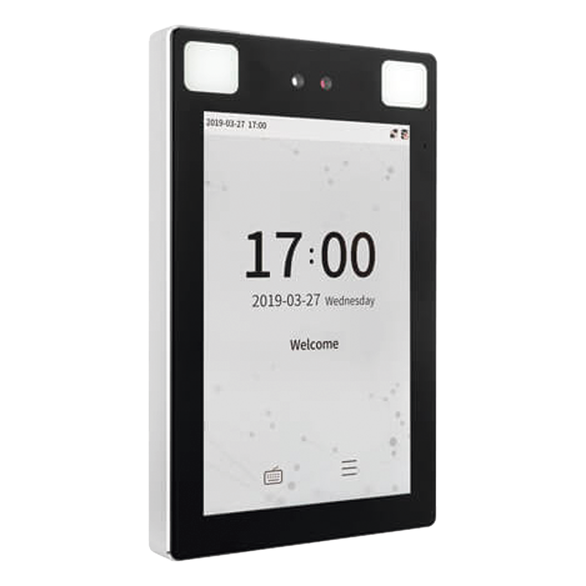Terminal Facial para Exterior / 30,000 Rostros 50,000 Usuarios / IP68 IK04 / Reconocimiento 2.5 m / ADMS WiFi — ZKTECO · SKU PRO-FACE-X