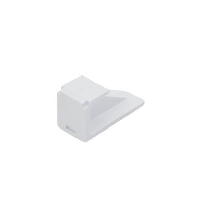 Módulo de Tapa Ciega (Inserto Ciego), Mini-Com, Color Blanco, 1 Pieza