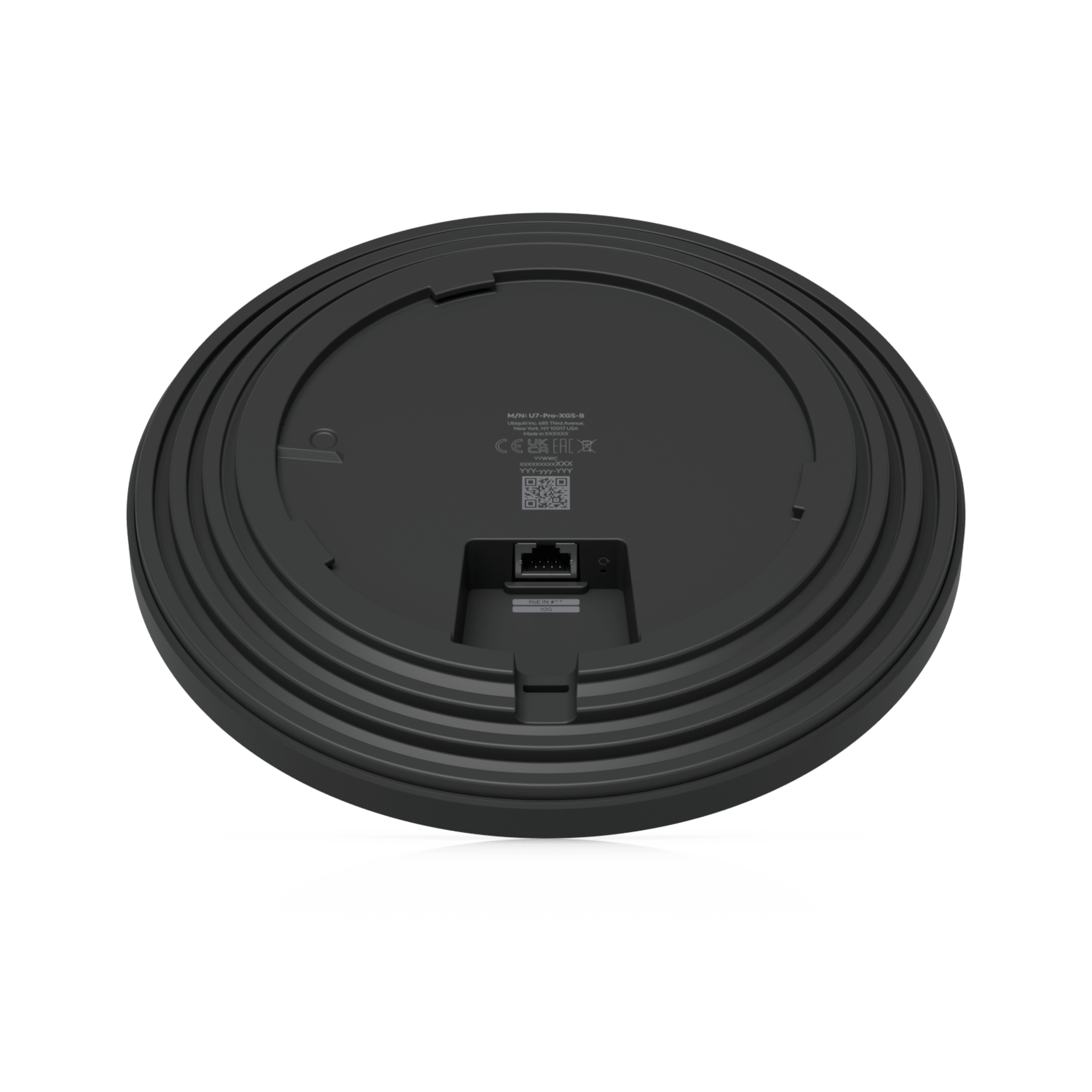U7 Pro XGS – Punto de Acceso WiFi 7 Tri-Banda para Interiores con Soporte 6 GHz, Radio de Escaneo Espectral Dedicado, Cobertura de hasta 160 m², Capacidad para 500 Usuarios y Puerto Multi-Gig 10/5/2.5/1 GbE