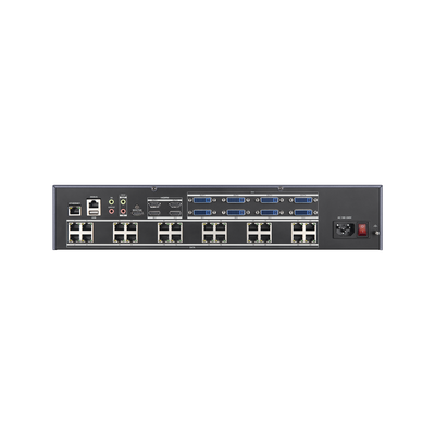 Controlador para Videowall / Resolución Máxima 13.27 Megapixel / 24 Salidas de Video / Compatible con Pantallas LED para Interior / Compatible con DS-D4418FI-CAF(B) y DS-D4425FI-CAF(B), DS-D42xxCWF