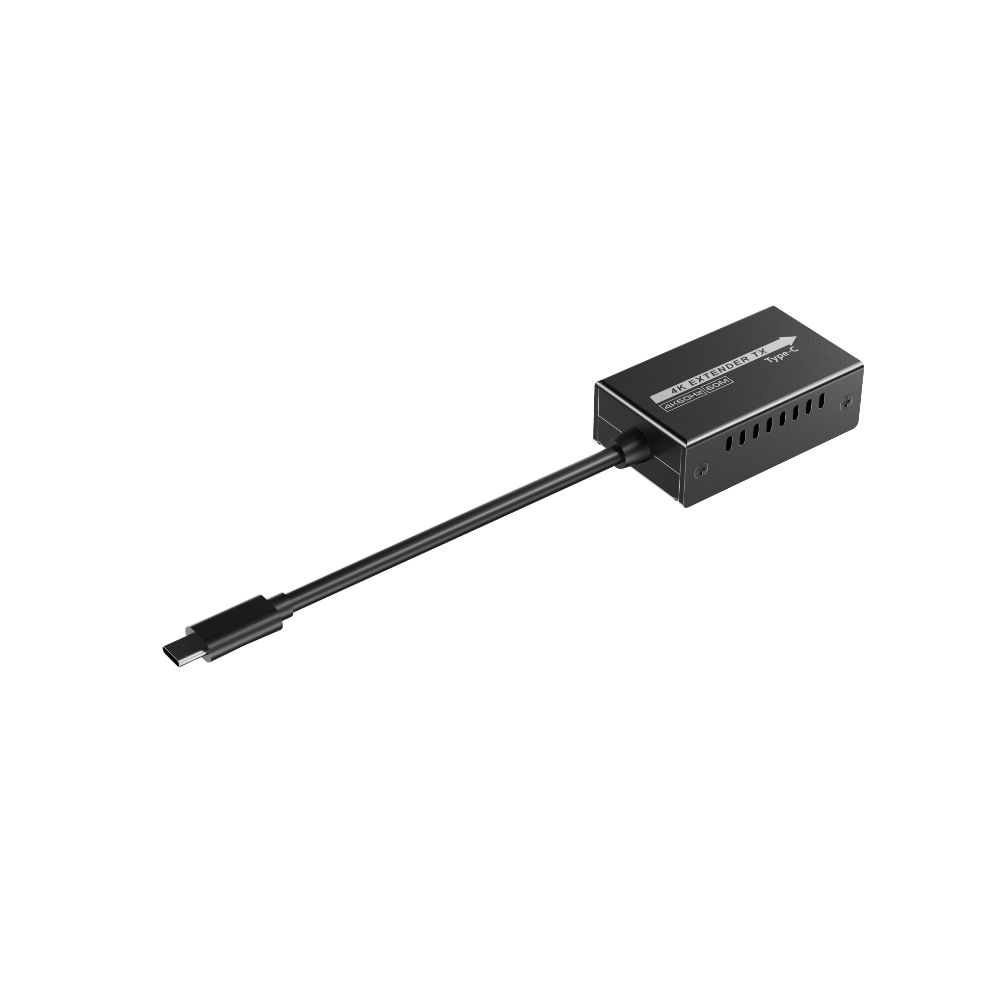 Extensor Mini 4K120Hz USB-C a HDMI | Transmisión 18 Gbps | Distancia 60m 4K@60Hz | HDR10 / HDCP 2.2 | Protección ESD ±8KV | Alimentación por Fuente de Señal