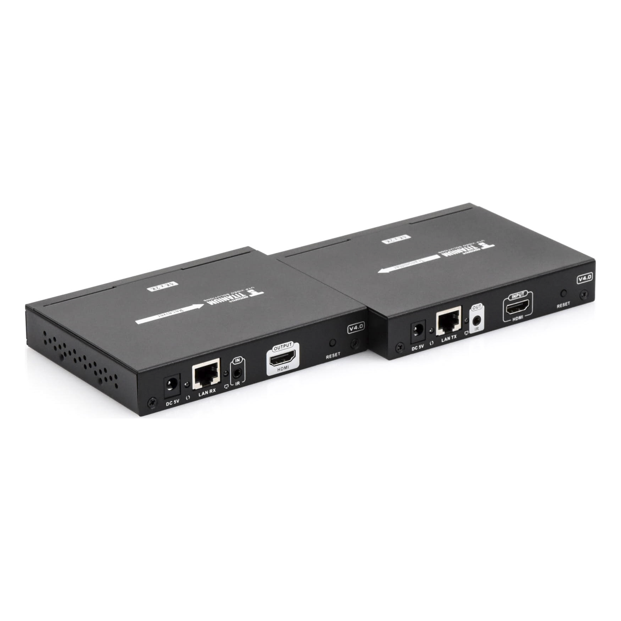 Receptor Compatible para Kit Matricial TT-683-MATRIX-4.0 | Resolución 4K@30Hz | Cat6 | Control IR | Compatible con Switch IGMP (Solo para transmisor versión 4.0).