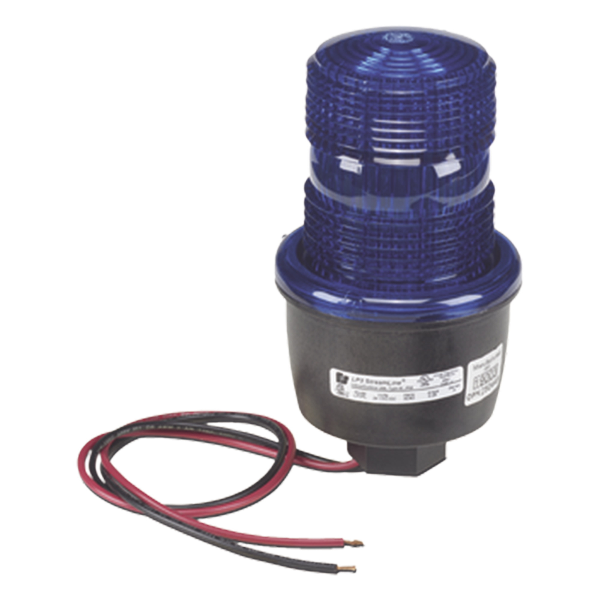 Luz de advertencia LED serie Streamline, 120 Vca, color Azul — FEDERAL SIGNAL INDUSTRIAL · SKU LP3PL-120-B