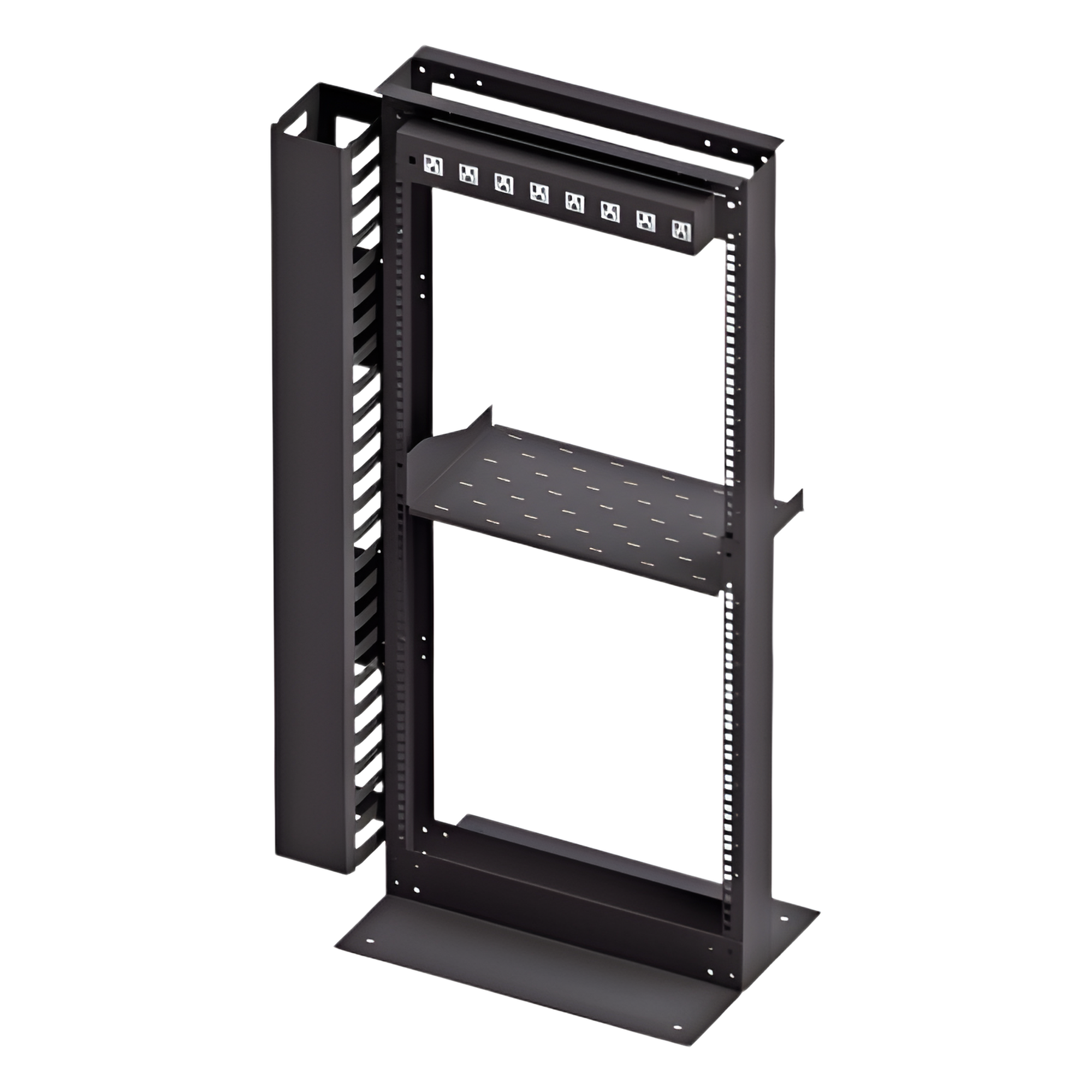 Kit básico organizador de redes de 24 unidades con accesorios — LINKEDPRO BY EPCOM · SKU KIT-ORG-24