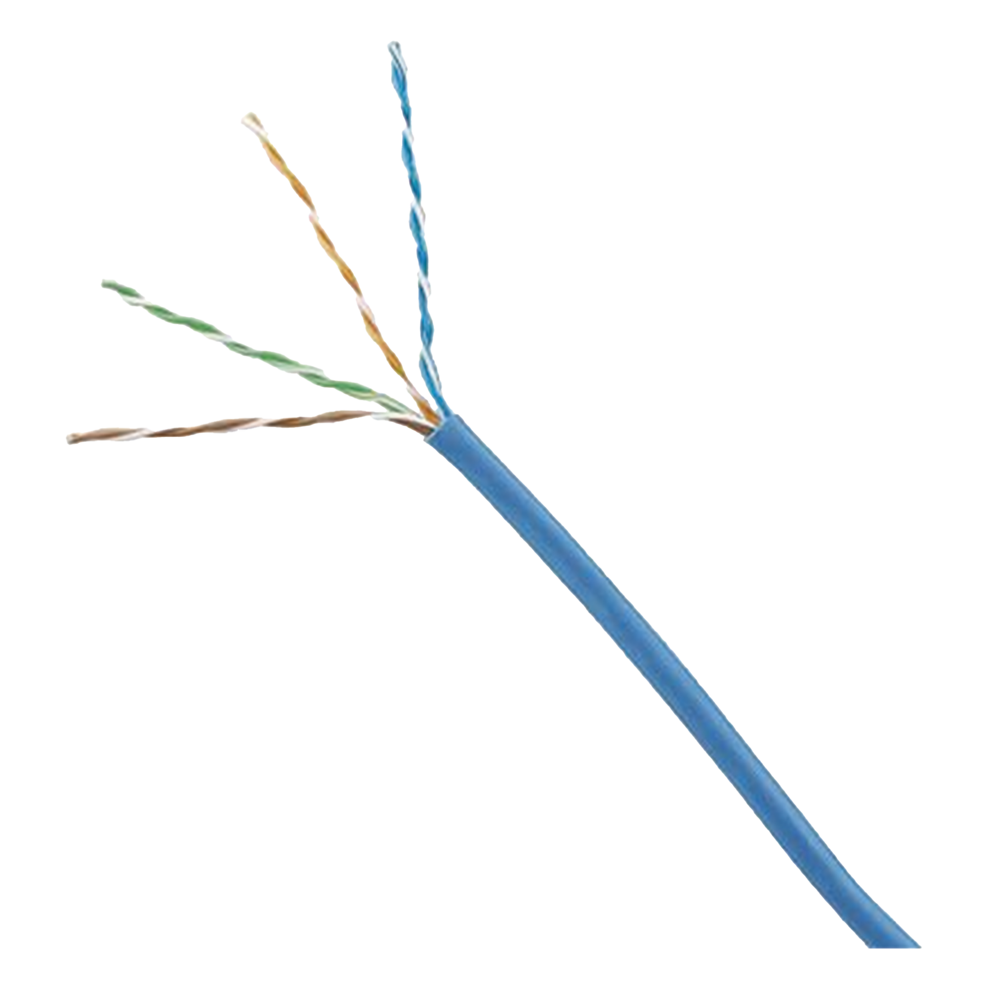Bobina de Cable UTP / Cat 5e / 24 AWG / CMP Plenum / 305 m (1000 pies) / 4 Pares / Cobre Sólido — PANDUIT · SKU PUP5C04BU-F