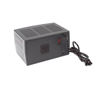 Regulador De Voltaje para Línea Blanca de 2500VA/1500W, Entrada NEMA 5-15P, Con 1 Salida NEMA 5-15R y Supresión de Picos a 245 Joules
