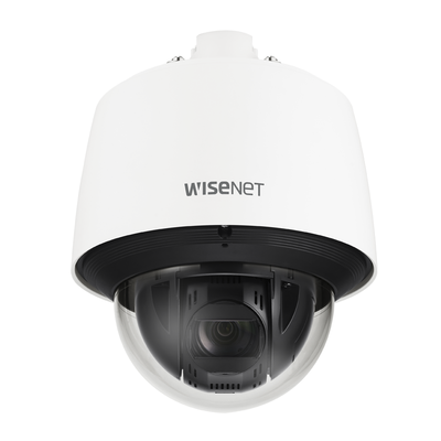 Domo IP PTZ Antivandálico 2MP / Zoom Óptico 25X / H.265 & WiseStream / WDR 120DB / Exterior IP66 — HANWHA VISION · SKU QNP-6250H