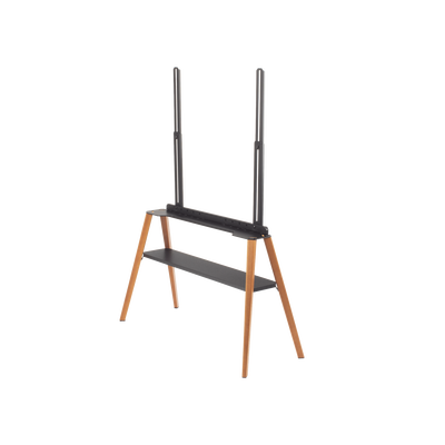 Soporte de TV Easel Studio TV Floor Stand | Compatible VESA 200x200 a 600x400 | Para Pantallas de hasta 75 Pulgadas | Capacidad de Peso 40 kg | Altura Ajustable 905-2590 mm | Incluye Cable Anti-Caída