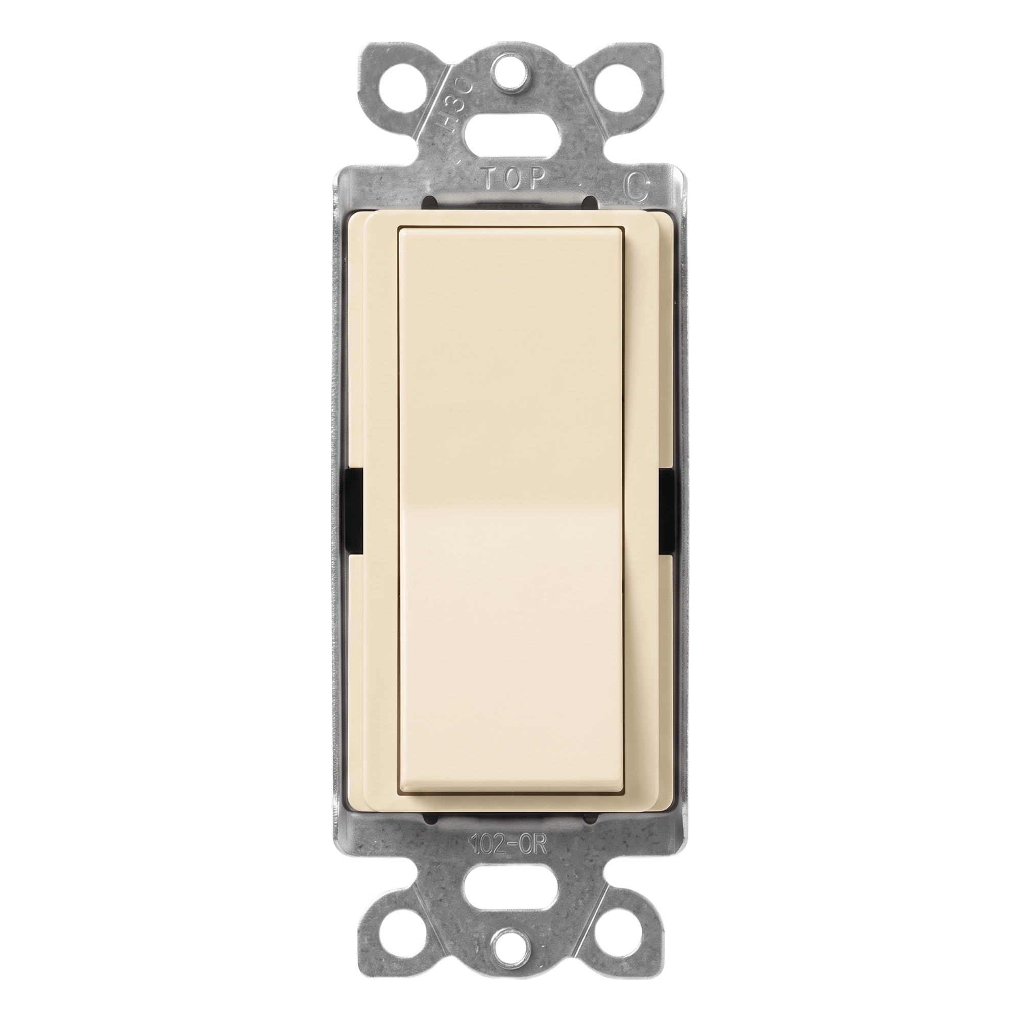 Interruptor unipolar de paleta 15 A, 120-277 V, para iluminación y motores, línea Diva — LUTRON ELECTRONICS · SKU SC1PSBIL