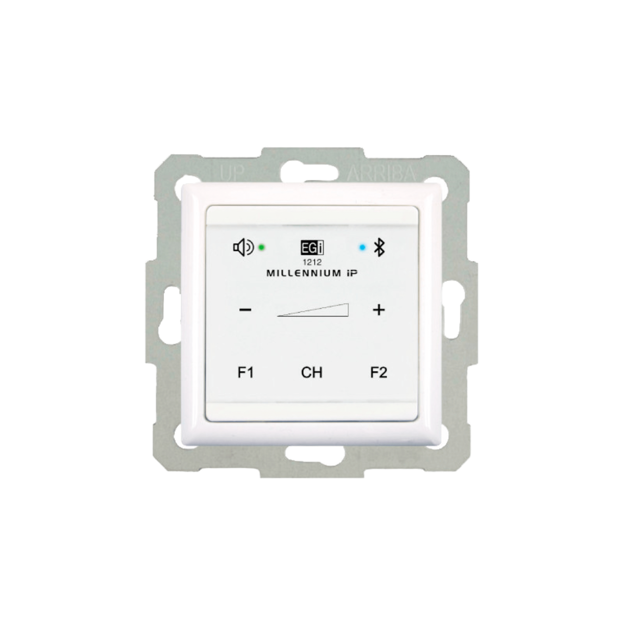Mando Bluetooth IP | Control Táctil | Compatible Sistema Millennium | Alimentación PoE | Color Blanco |