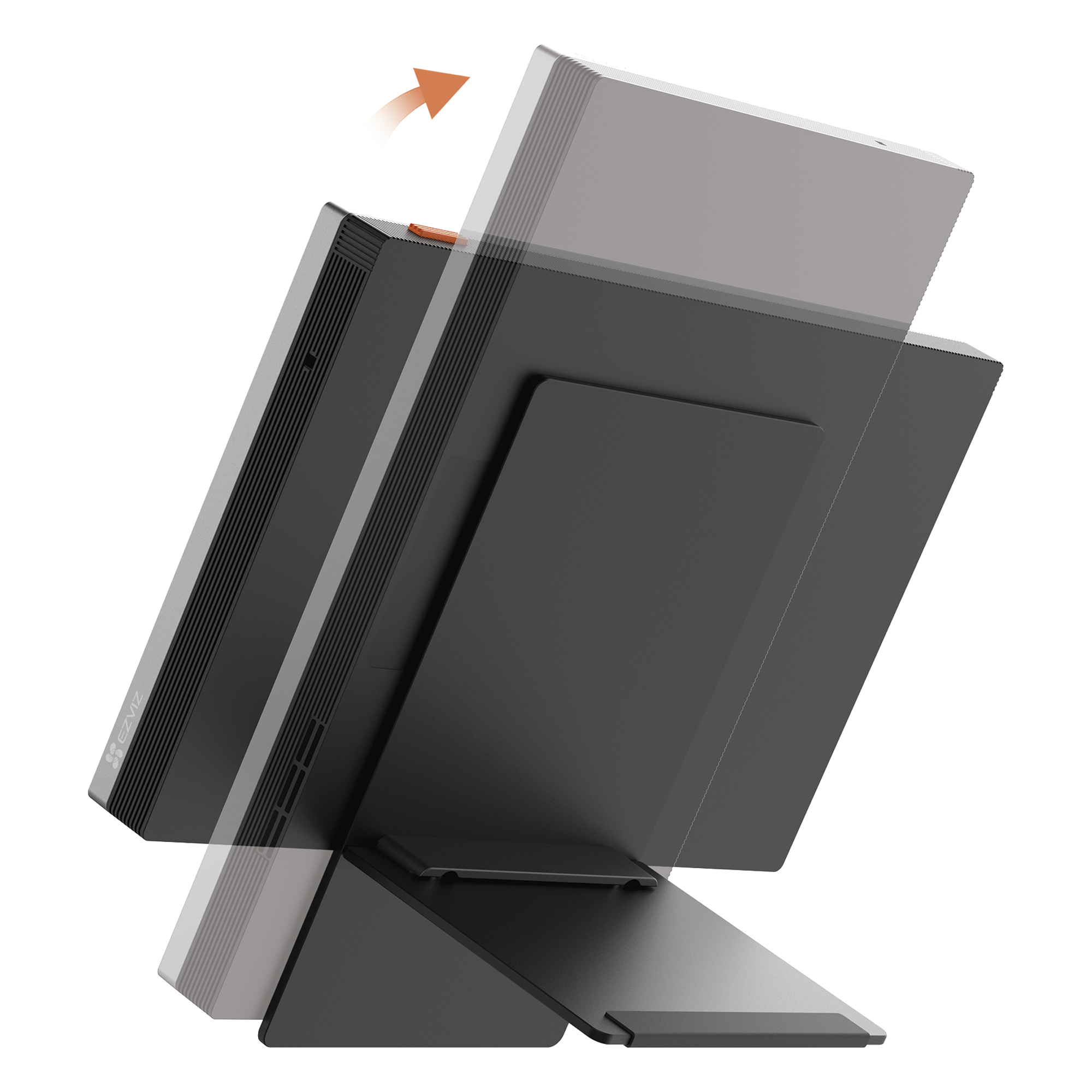 Pantalla Inalámbrica / Con Batería Recargable 4600mAh / Wi-Fi / Ideal Para Escritorio o Pared  / Vista en Vivo de Cámaras EZVIZ / Compatible con Videoportero CS-HP7  para ver Cámara y Apertura Remota  / Audio de Dos Vías