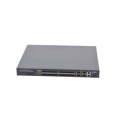 Switch Administrable Capa 3, 24 Puertos 10G SFP+, 4 Puertos de 40G/100G QSFP28