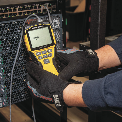 Probador Scout™ Pro 3 con kit de transmisores remotos Test-n-Map™ (Inspección PoE)