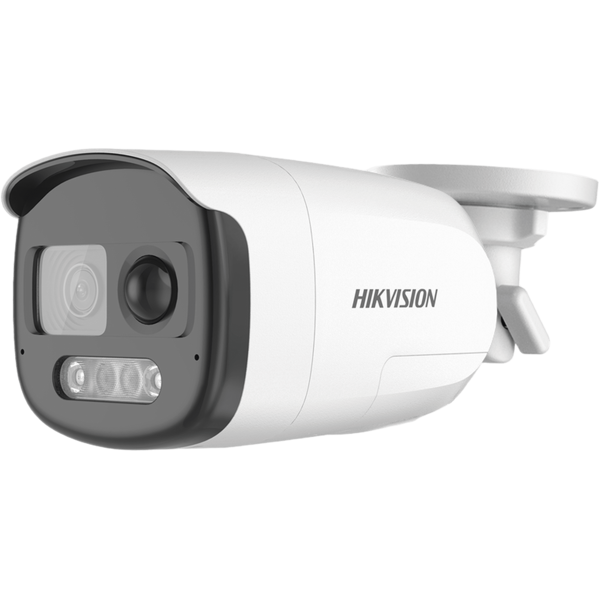 [ColorVu] Bala TURBOHD 2 Megapixel (1080p) / Imagen a Color 24/7 / Lente 2.8 mm / Luz Blanca 40 mts / Exterior IP67 / WDR 130 dB / Sensor PIR / Sirena Integrada / Salida de Audio Estrobo ROJO - AZUL / Micrófono Integrado