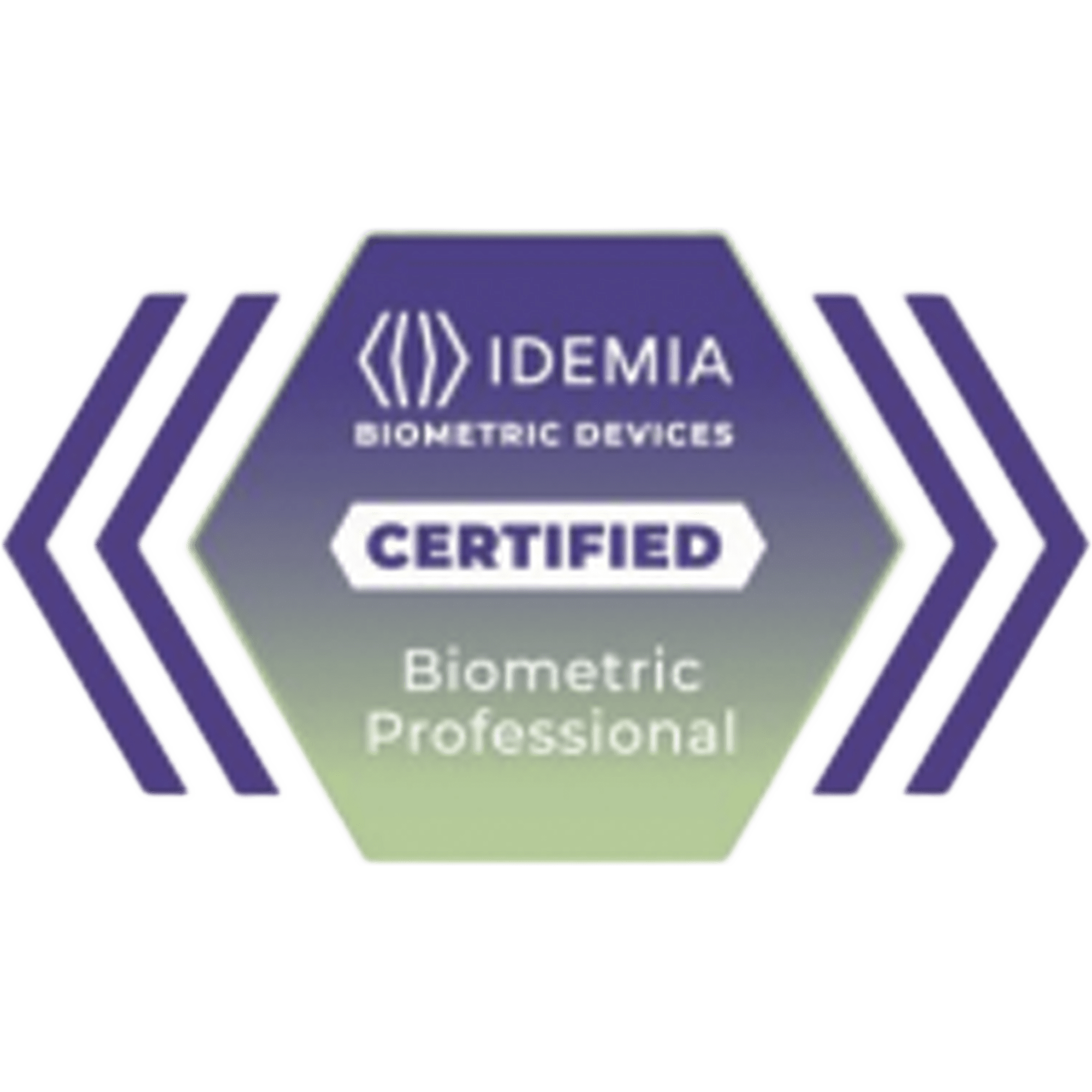Certificado Idemia Profesional Biométrico , membresía de 2 años con acceso al módulo de ventas 24/7 a la plataforma de aprendizaje de dispositivos biométricos de IDEMIA.