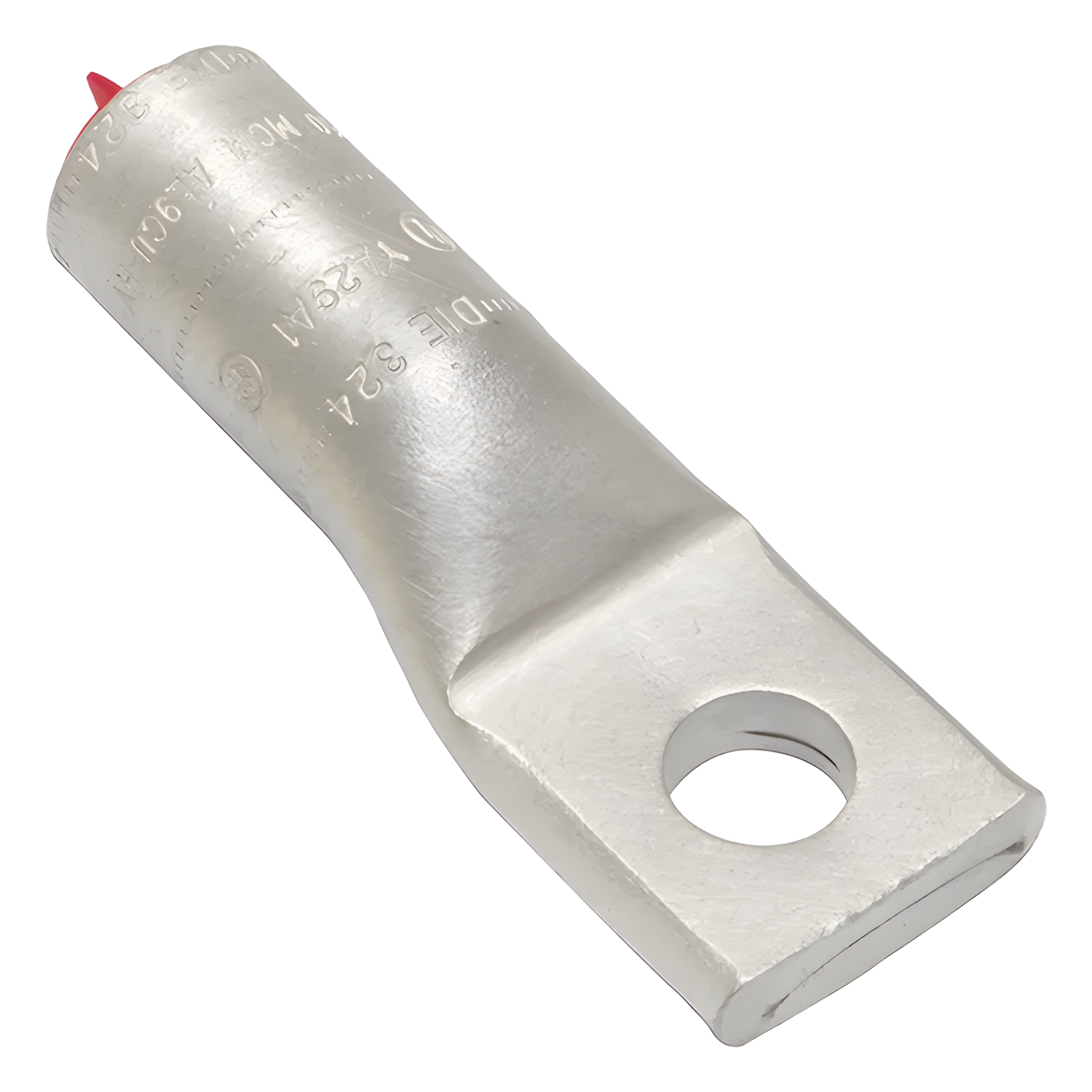 Zapata de Compresión de Aluminio / 250 KCMIL / Tornillo 1/2" / 350 kV / Lengua Recta / Estilo Barril Biselado — HUBBELL BURNDY · SKU HUB-YA29-A1
