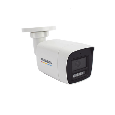 [ColorVu 3.0 + MD 3.0] Bala IP 4 Megapixel / Lente 2.8 mm / Dual Light (30 mts IR + 30 mts Luz Blanca) / Micrófono Integrado / Detección de Movimiento 3.0 / Exterior IP67 / WDR / PoE / Micro SD 