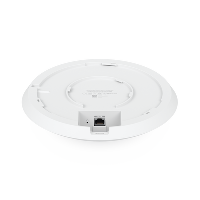 Punto de Acceso UniFi WiFi 6E Enterprise, alta densidad, hasta 600 usuarios, Mu-MIMO 4x4, bandas 2.4/5/6 Ghz, (1) puerto RJ45 2.5G (POE+ no incluido)