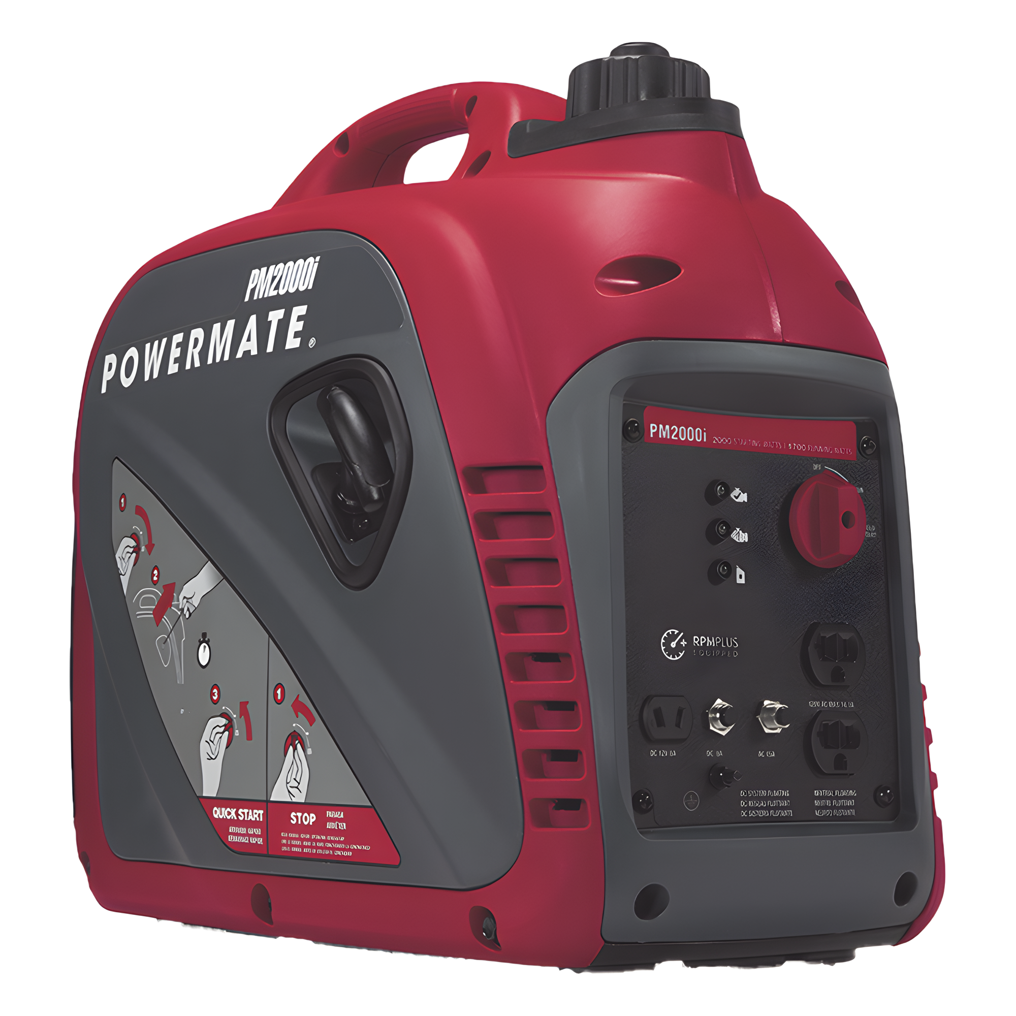Generador Inversor Portátil a Gasolina, 1.7 kW, 120vca , Arranque Manual