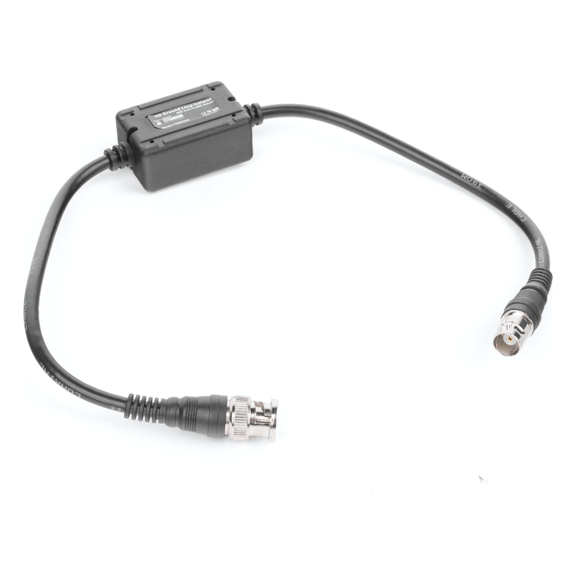 AISLADOR DE TIERRA por BNC / ELIMINE eficazmente los problemas en el video como el RUIDO, DIAFONIA, INDUCCIÓN e INTERFERENCIAS causadas por los lazos de tierra. Compatible con cámaras HD-TVI/CVI/AHD/CVBS de hasta 2 MP. 