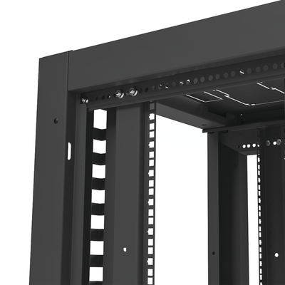 Gabinete para Telecomunicaciones Rack Estándar de 19", 42UR, 600 mm Ancho x 600 mm Profundidad. Fabricado en Acero, Se envía el Gabinete Armado.