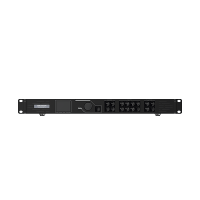 Controlador para Videowall / 6 Puertos RJ45 para Paneles LED / Compatible con Pantallas LED Para Exterior / Compatible con DS-D4440FO-BKI y DS-D4225FO-BGF — HIKVISION · SKU DS-D42V06-N