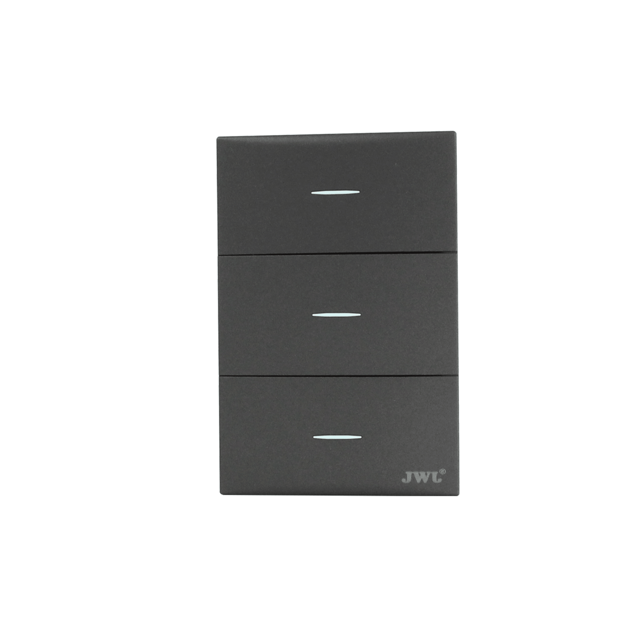 Placa con 3 Interruptores Sencillos 10 A 127 V 60 Hz.