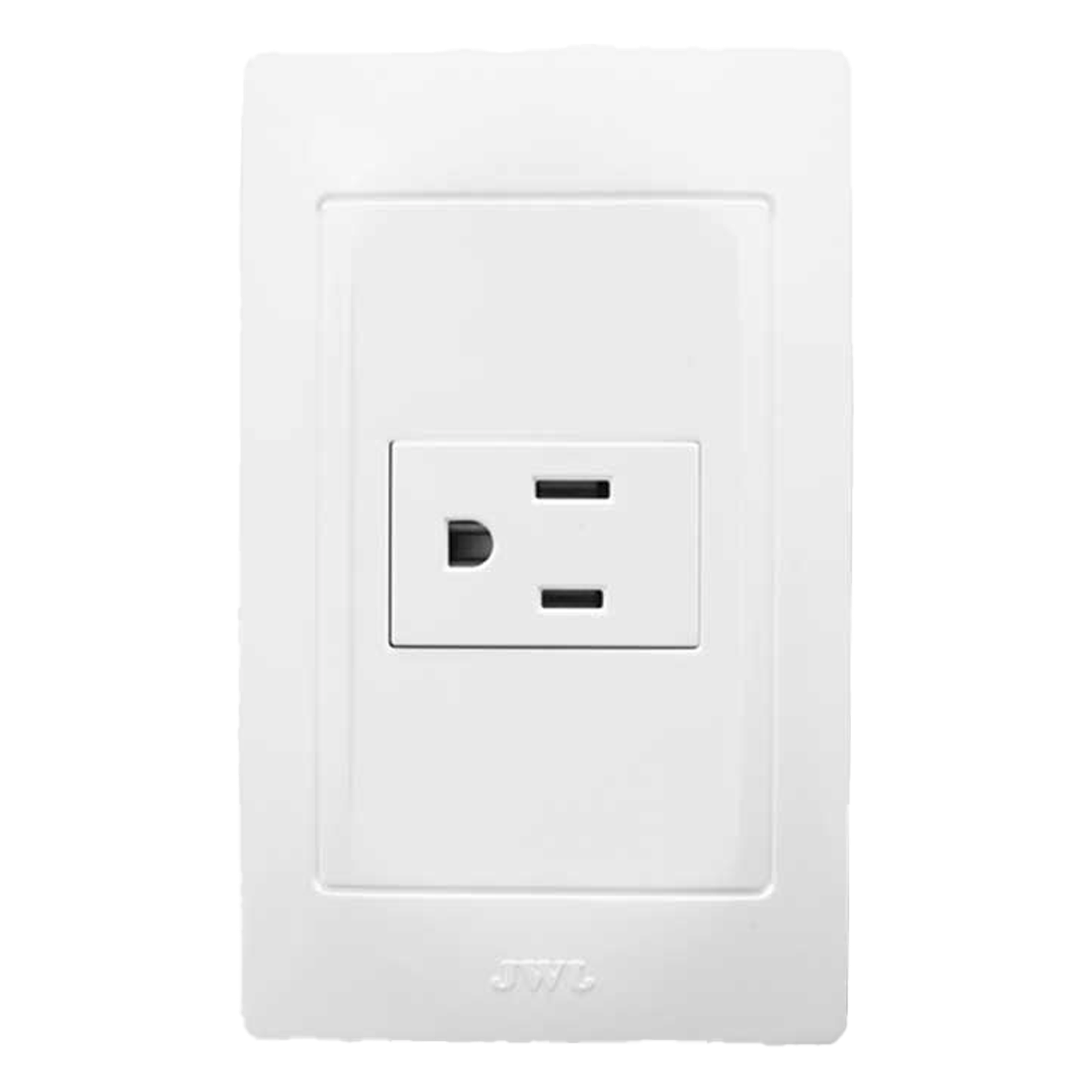 Contacto Sencillo de 127 V~60 HZ 15 A/ Color Blanco. — JWJ · SKU JTL-B72-22