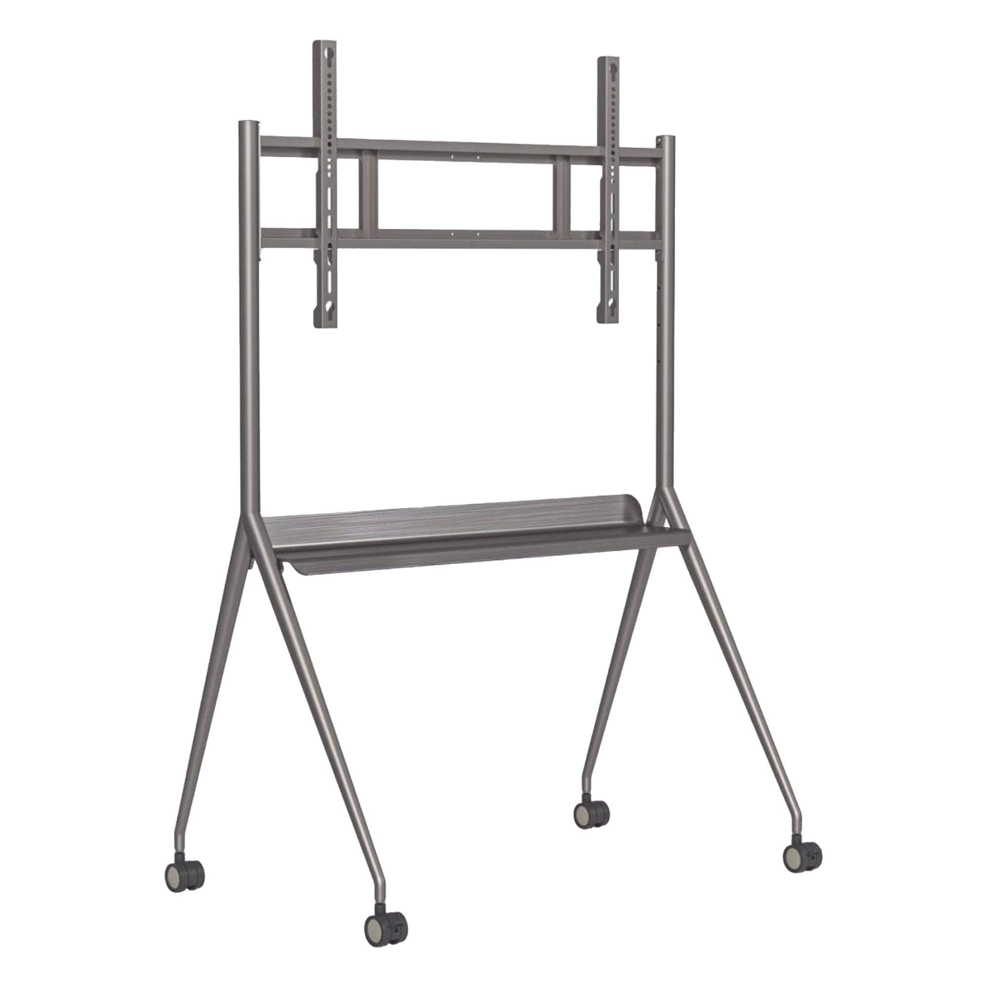 Montaje de Piso Móvil para Pantallas de 55" hasta 75" / Compatible con VESA / Incluye Soporte para la Pantalla — HIKVISION · SKU DS-D5ABKY2-S